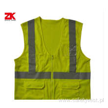 Flame retardant flourescent waistcoat